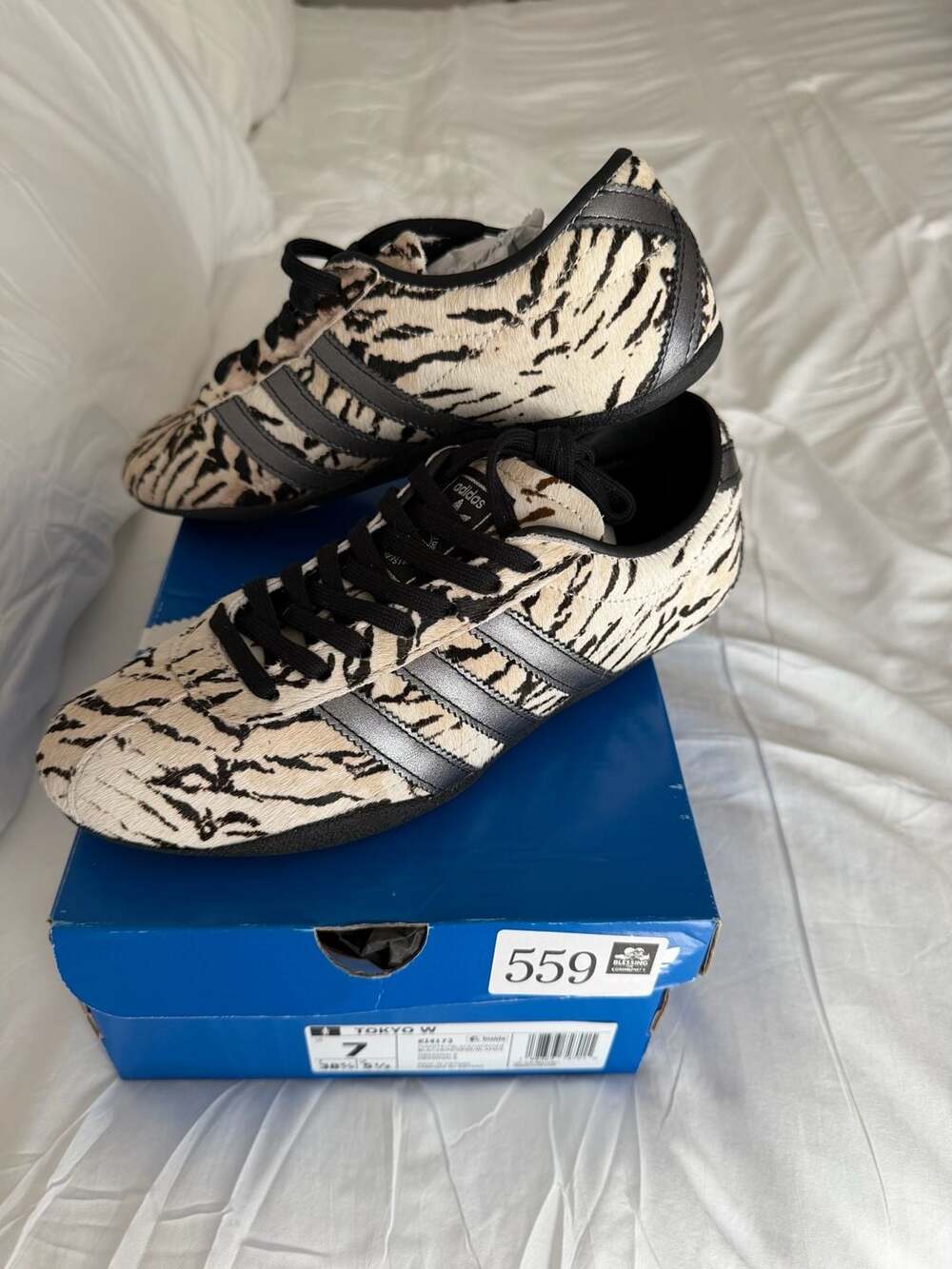 Adidas Originals Tokyo W Zebra Print Sneakers KI4173
